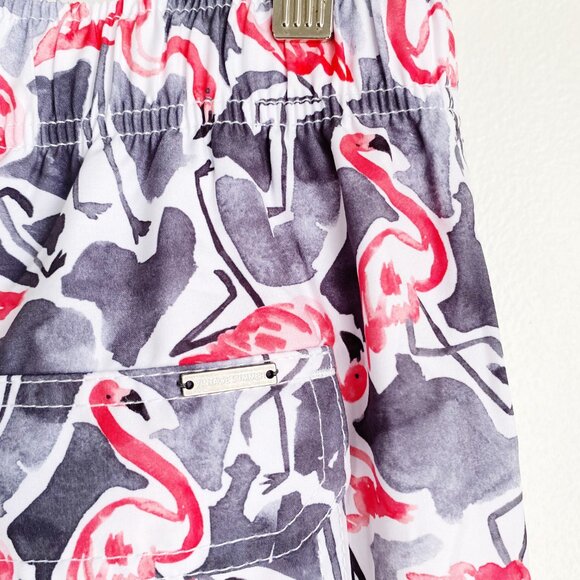 Vintage Summer Flamingo Mens Swim Shorts Size XXL - Picture 5 of 5